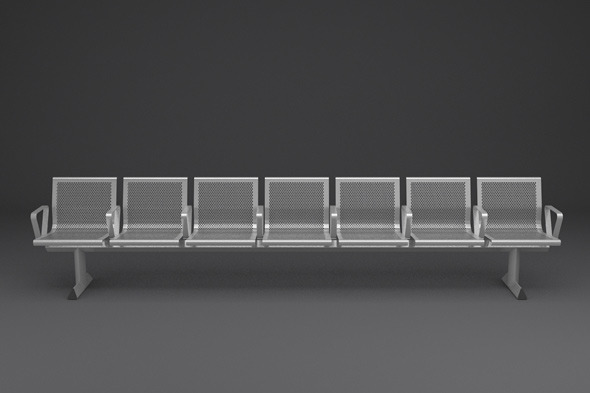 Perforated Steel Station Seating Perforated Steel Station Seating