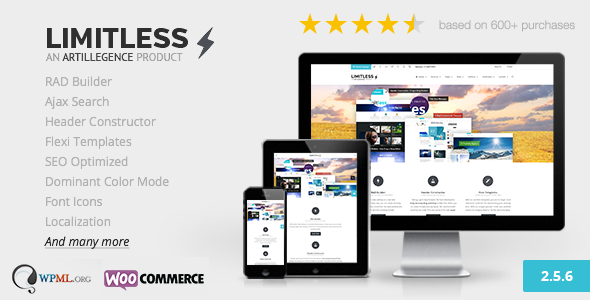 Limitless - Multipurpose Drag n Drop Theme