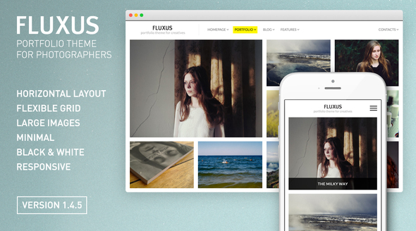 Fluxus - Portfolio Theme for Photographers