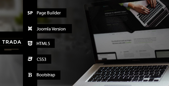 Trada - Creative Multipurpose Joomla Template