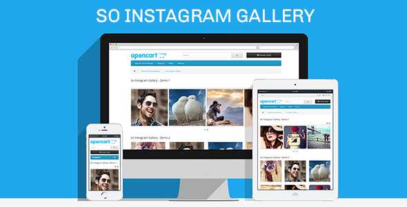 SO Instagram Gallery - Responsive Opencart Module