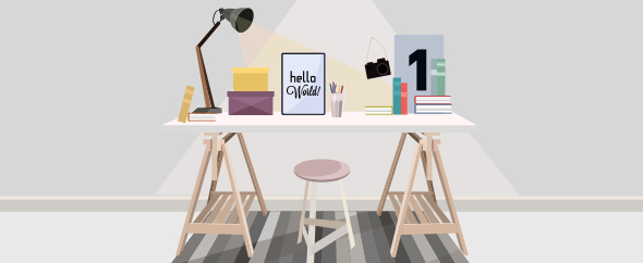 My desk