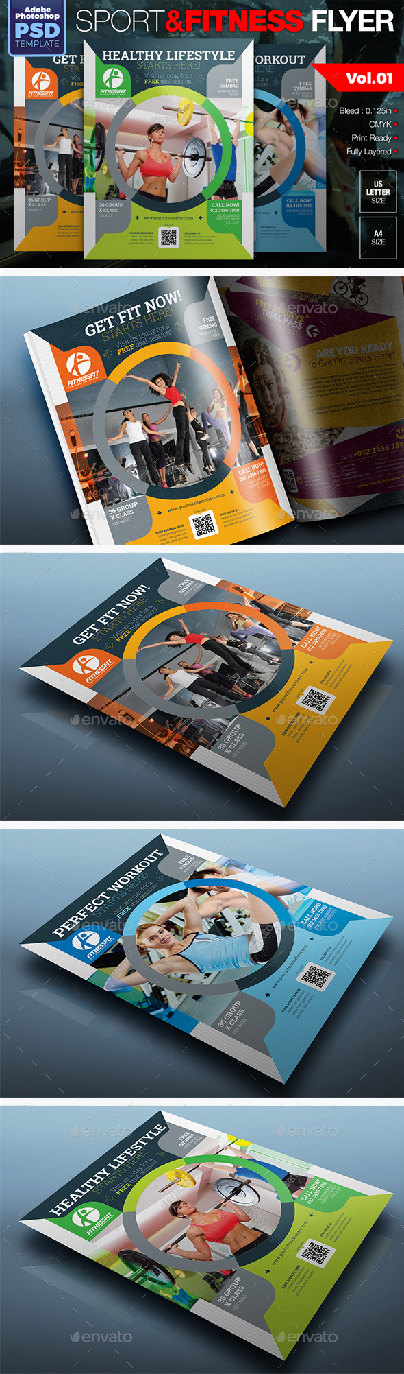 Sport & Fitness Flyer Vol.01