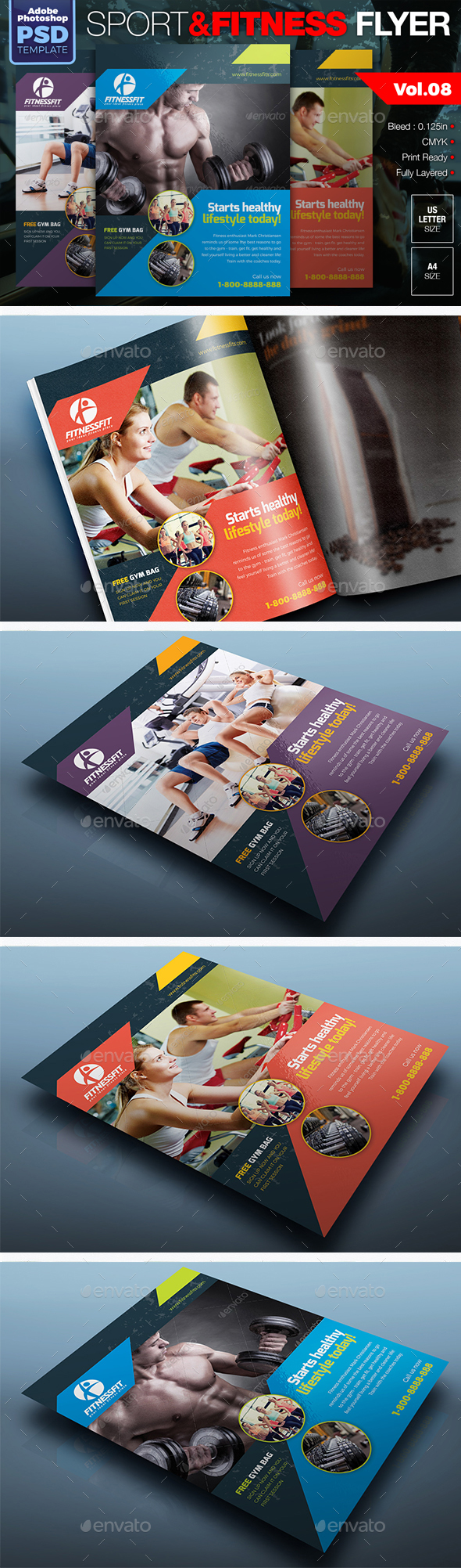 Sport & Fitness Flyer Vol.08