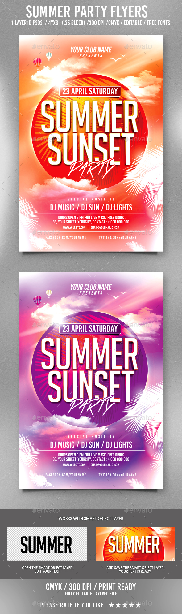 Summer Party Flyer