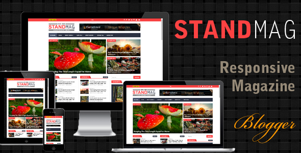 Stand Mag - Responsive Blogger Magazine