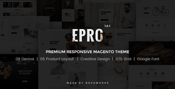 Epro - Premium Responsive Magento Theme