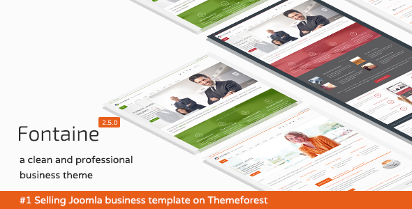 Fontaine - Responsive Joomla Business Template