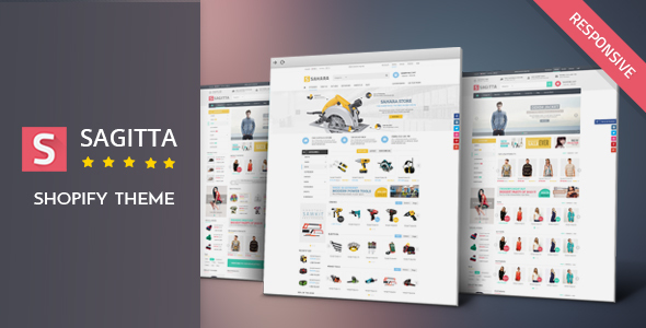 Sagitta - Responsive Shopify Theme