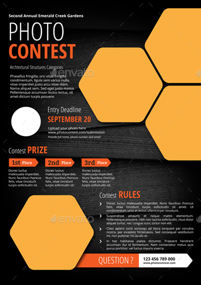 Photo Contest Flyer Template