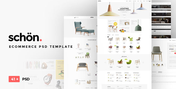 schon. | eCommerce .PSD Template