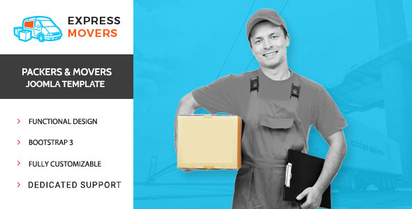 Express Movers - Joomla Template