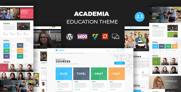 Academia - Responsive Education Theme For WordPress