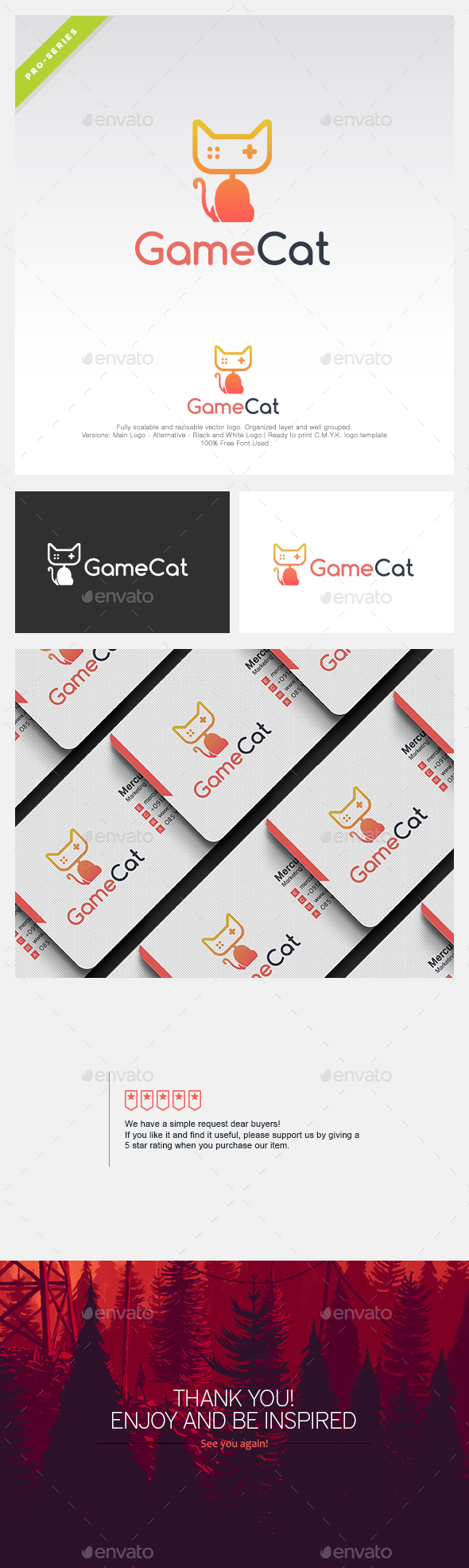 Game Cat Logo