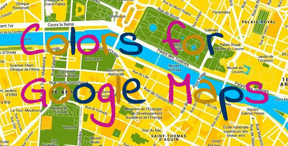 Colors for Google Maps