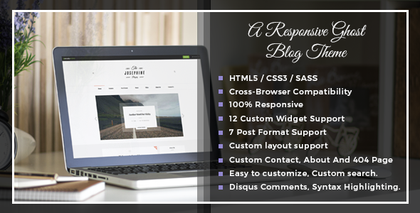 Josephine - A Responsive Ghost Blog Theme