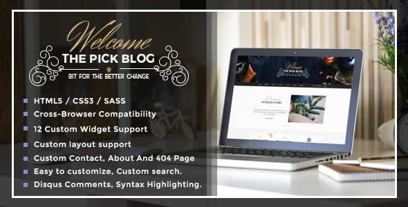 Pick - A Responsive Ghost Blog Theme