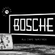 Bosche Typeface - 3 Weights
