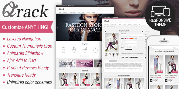 Qrack - Responsive Shopify Theme