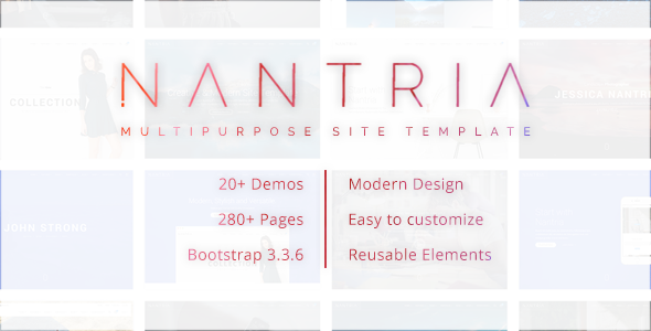 Nantria - Multi-purpose HTML5 Template