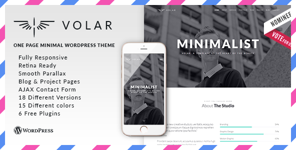 Volar - Responsive & Multipurpose WordPress Theme