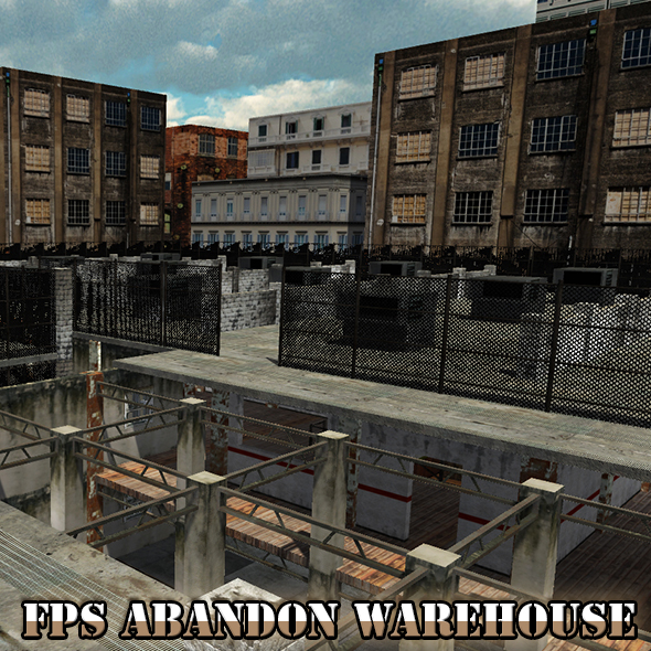FPS Abandon Warehouse - 3DOcean Item for Sale