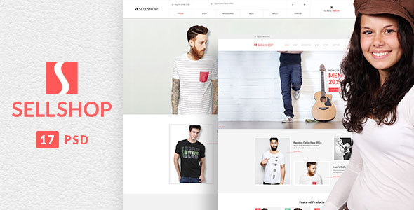 SellShop - eCOMMERCE PSD Template