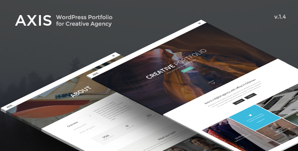 Axis - WordPress Portfolio for Creative Agency