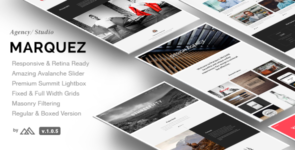 Marquez - A Creative Agency HTML Template