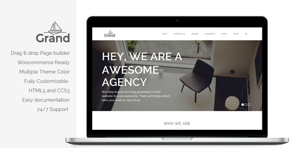 Grand - Creative Responsive Multipurpose Theme