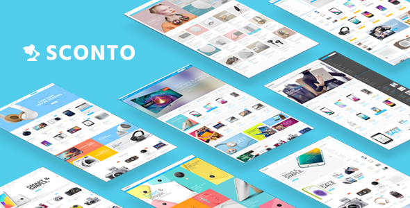 Sconto - Responsive eCommerce PSD Template