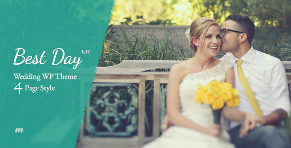 17 - Best Day - Responsive One-Page Wedding Theme