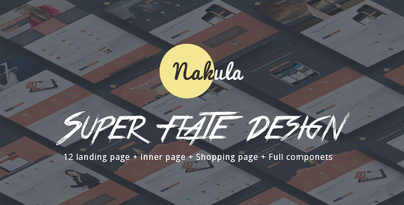 Nakula - Responsive Bootstrap App Landing Page