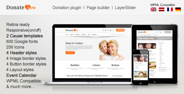 DonateNow | WordPress Theme for Charity