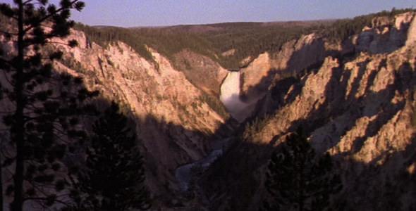 Yellowstone Falls Scenic Yellowstone Falls Scenic