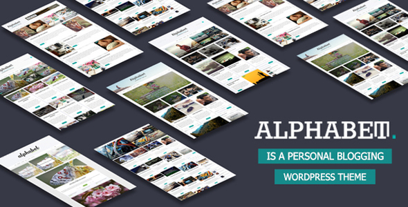 Alphabet - Multipurpose WordPress Blog Theme