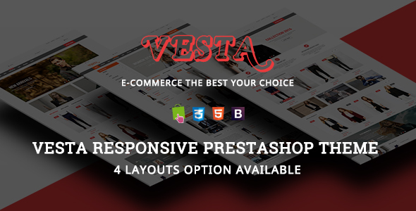 Vesta - Responsive Prestashop Theme