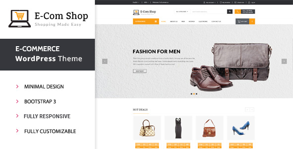 eCom - Responsive WooCommerce WordPress Theme