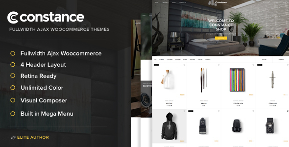 Constance - Full Width AJAX WooCommerce Theme