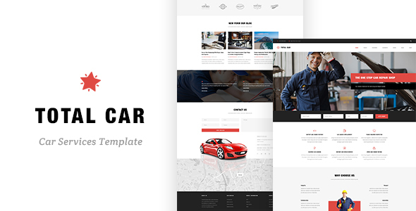 Total Car - Car Services Template