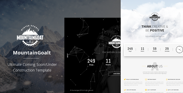 Mountaingoat - Ultimate Coming Soon/Under Construction Template