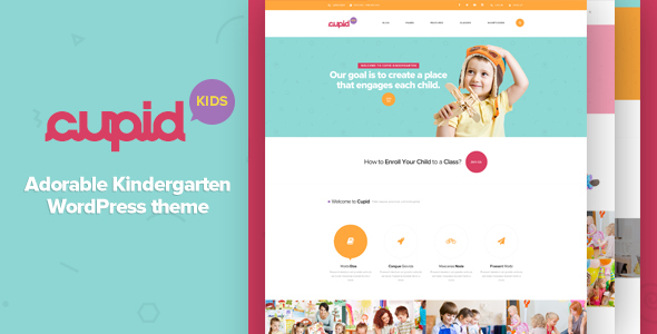 CUPID - Adorable Kindergarten WordPress Theme