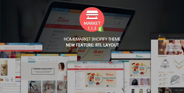 Home Market - Flexible Shopify Theme