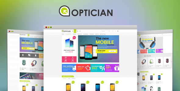 Optician - Digital Bootstrap Template