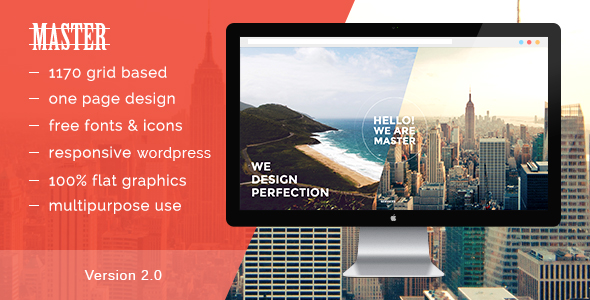 Master - Onepage Portfolio Theme