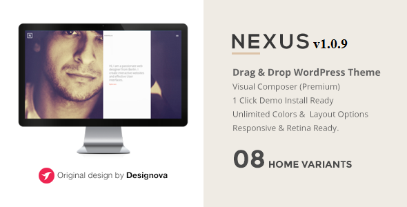 NEXUS - Multi Layout Portfolio WordPress Theme