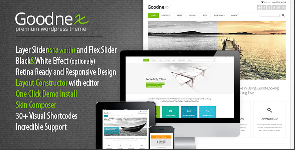 Goodnex Premium Responsive WordPress Theme