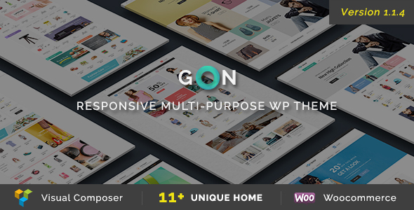 Gon | Responsive Multi-Purpose WordPress Theme