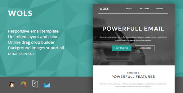 Wols - Responsive Email + StampReady Builder