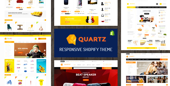 Quartz - A Genuinely Multi-Concept Shopify Theme